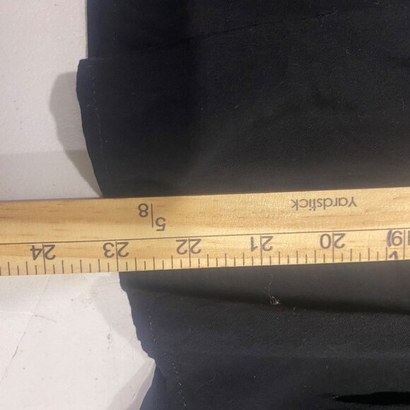 Chelsea & Violet Top Womens M Black Floral Embroidered Long Sleeve Boho Flowy - Picture 8 of 10